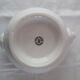 White porcelain soup with lions head