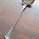 Christofle monogrammed silver-plated ladle