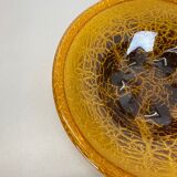 German Glass Bowl by Karl Wiedmann for WMF Ikora, 1930s Baushaus Art Deco