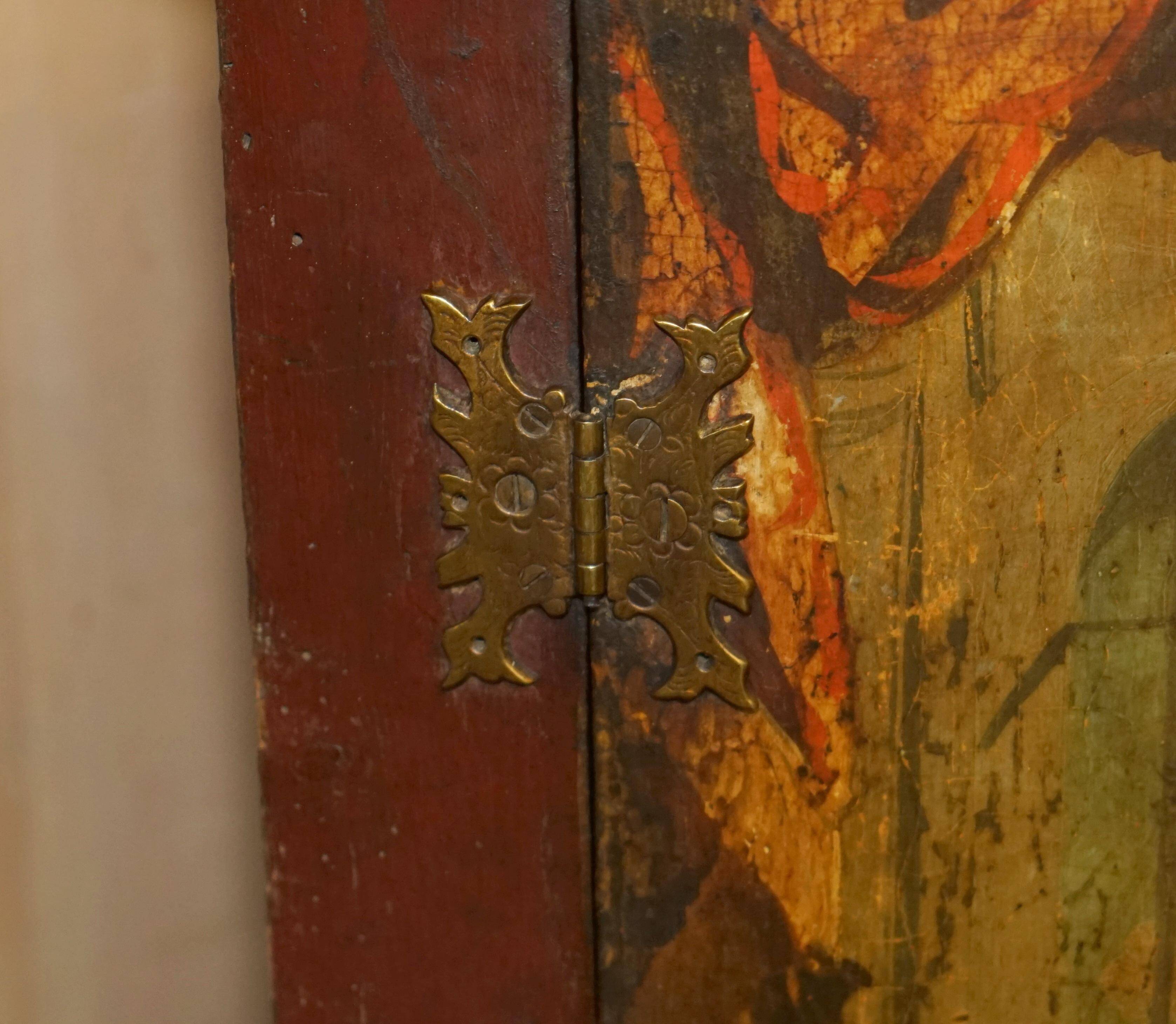 Pair of polychrome corner cabinets George I circa 1700