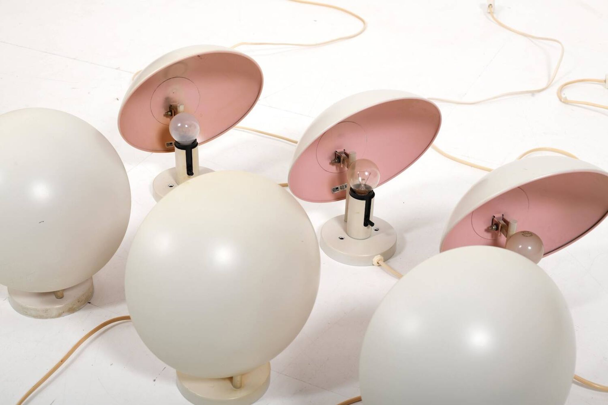 Set of Six PH Hat by Poul Henningsen 1960s