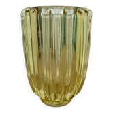 Vase art déco Pierre d’Avesn jaune