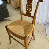 Directoire style chairs with Palmette, designed by Jean GESTAS,