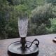 Saint Louis crystal candlestick, Florence model