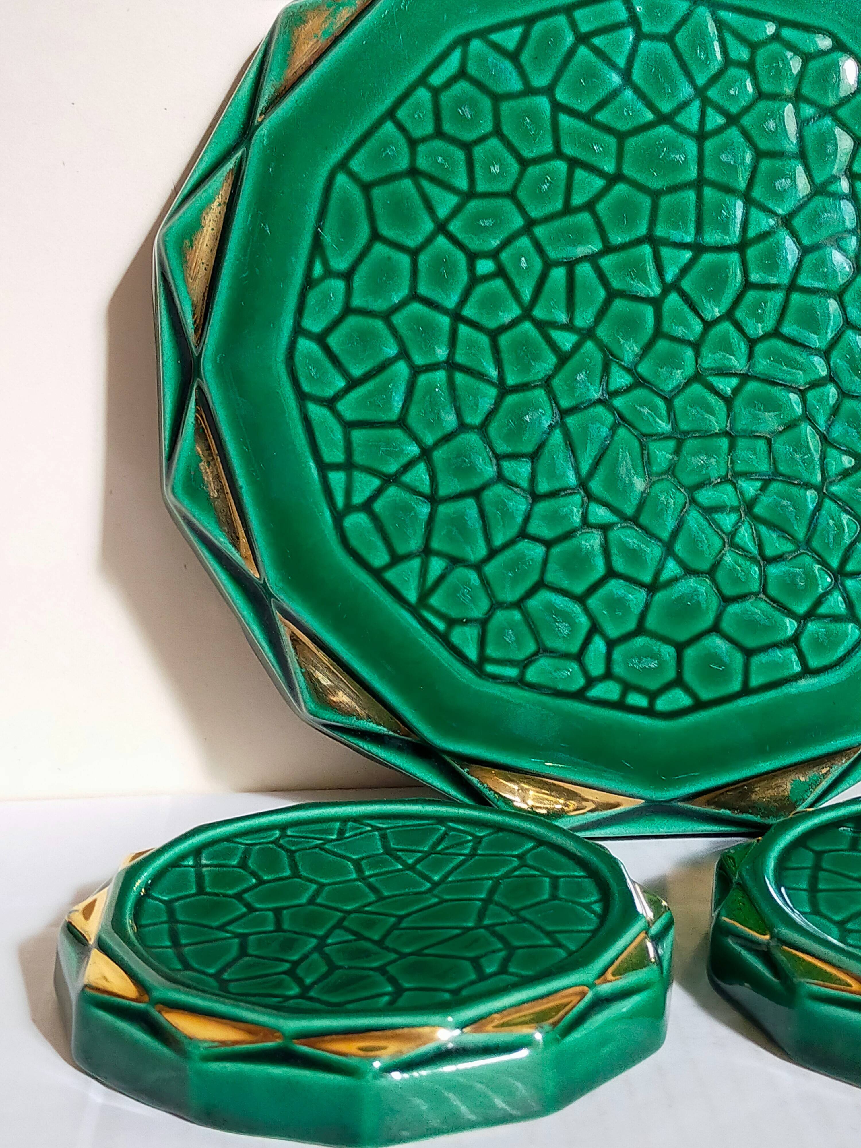 Slush trivets and bottle coastersvintages