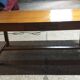 Solid oak farm table