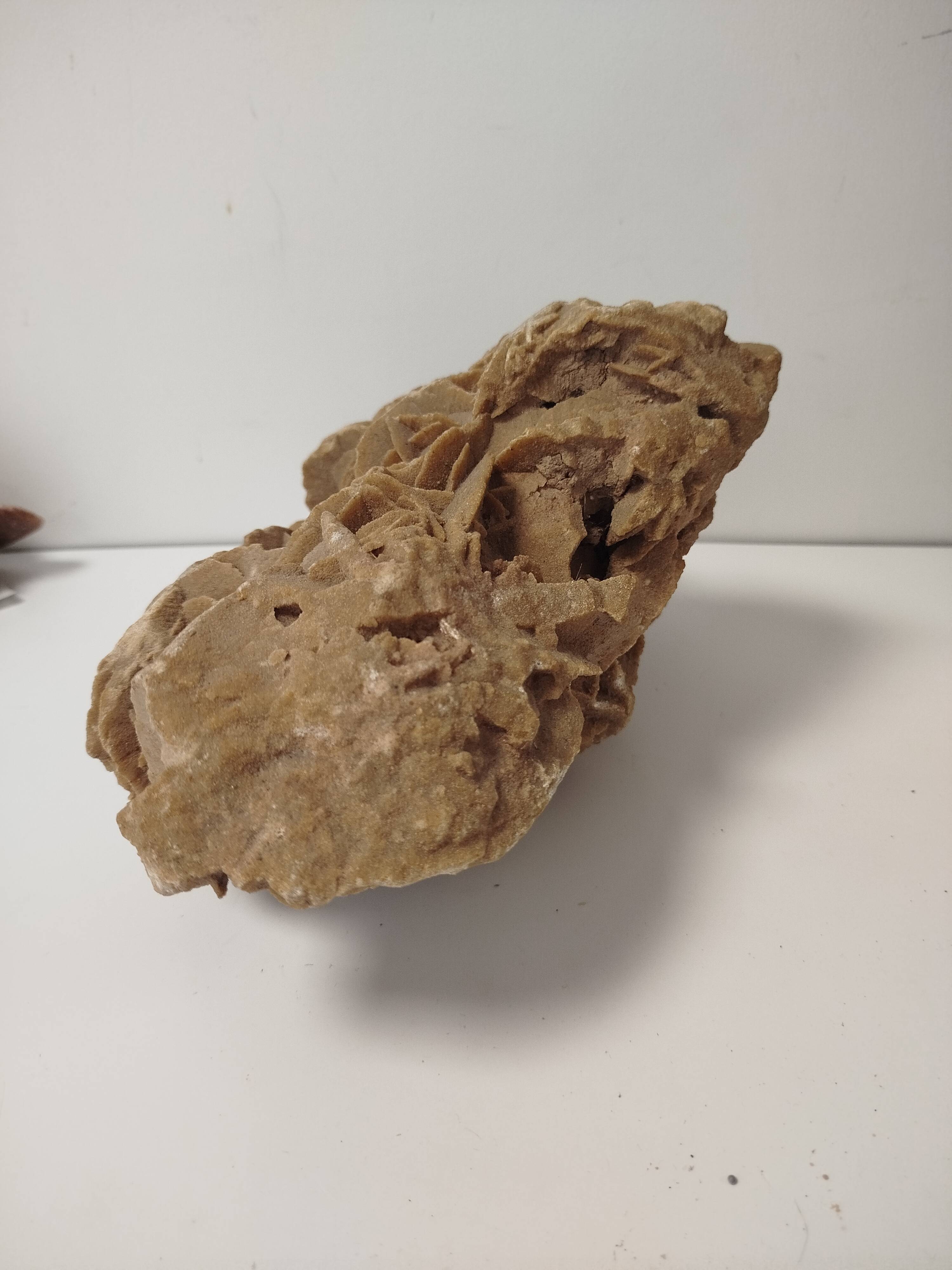 Natural wind-carved sand rose – +7 kg decorative mineral