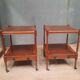 Pair of side tables