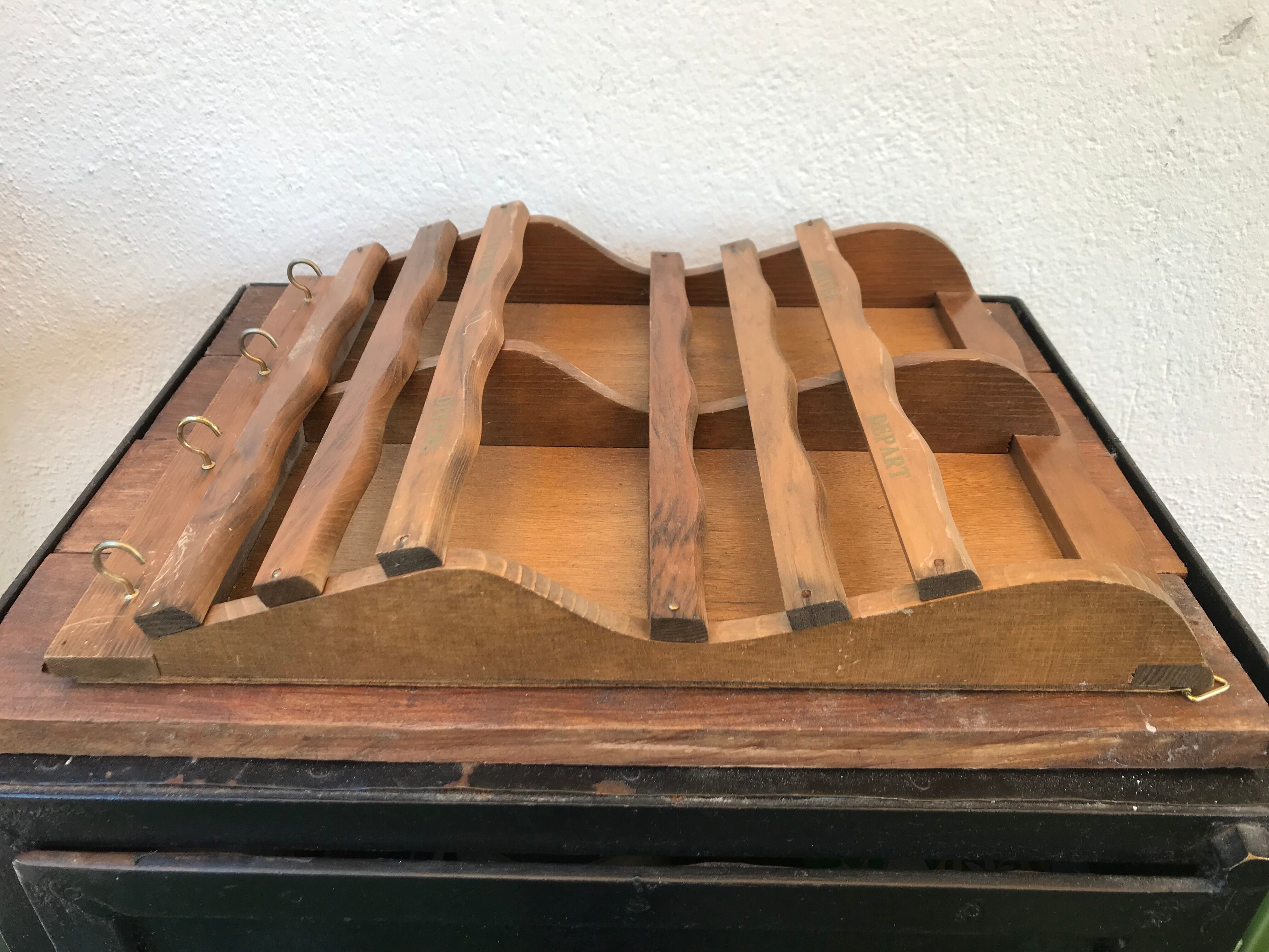 Former letter door locker - keys