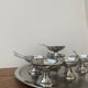 Stainless steel ice cream cup service
