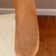Pair of Bridge skai and wood chairs years 70's