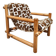 Scandinavian vintage pine lounge chair Hameen Kalustaja