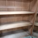 Classic wardrobe, 2 glass doors and interior mirrors