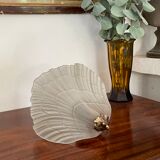 Art deco style shell wall lamp