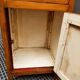 Solid oak country jam cupboard