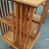 Beautiful antique vintage revolving bookcase
