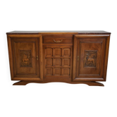 Art Deco sideboard in walnut