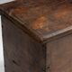 Antique wooden storage chest, France, late 18th century