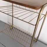 Magazines door vinyl celette