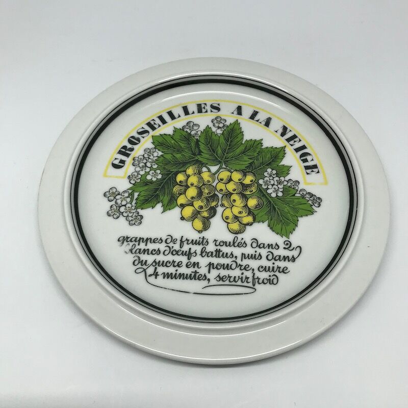 5 dessert plates "fruit recipes"