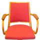 1950's Bentwood Swivel Armchair by Ligna Prague