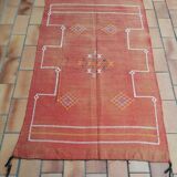 Moroccan Berber cactus silk carpet