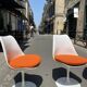 Tulip chairs by eero saarinen for knoll