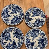 Set of 4 plates creil montereau