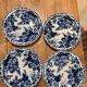 Set of 4 plates creil montereau