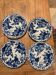 Set of 4 plates creil montereau
