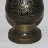Persian vase in enamelled bronze