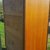 Armoire scandinave pied compas vintage