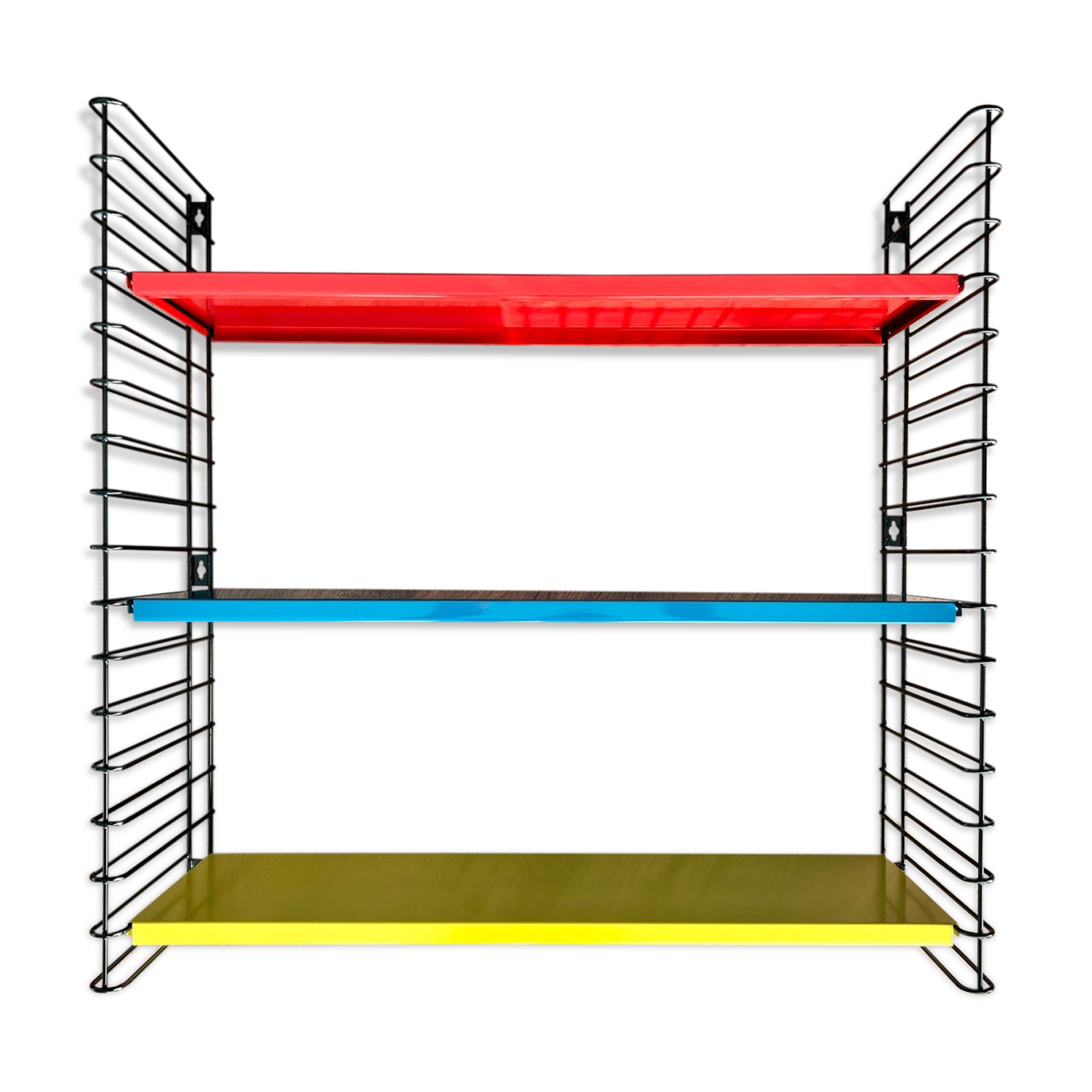 Vintage wall shelves in the style of A Dekker for Tomado