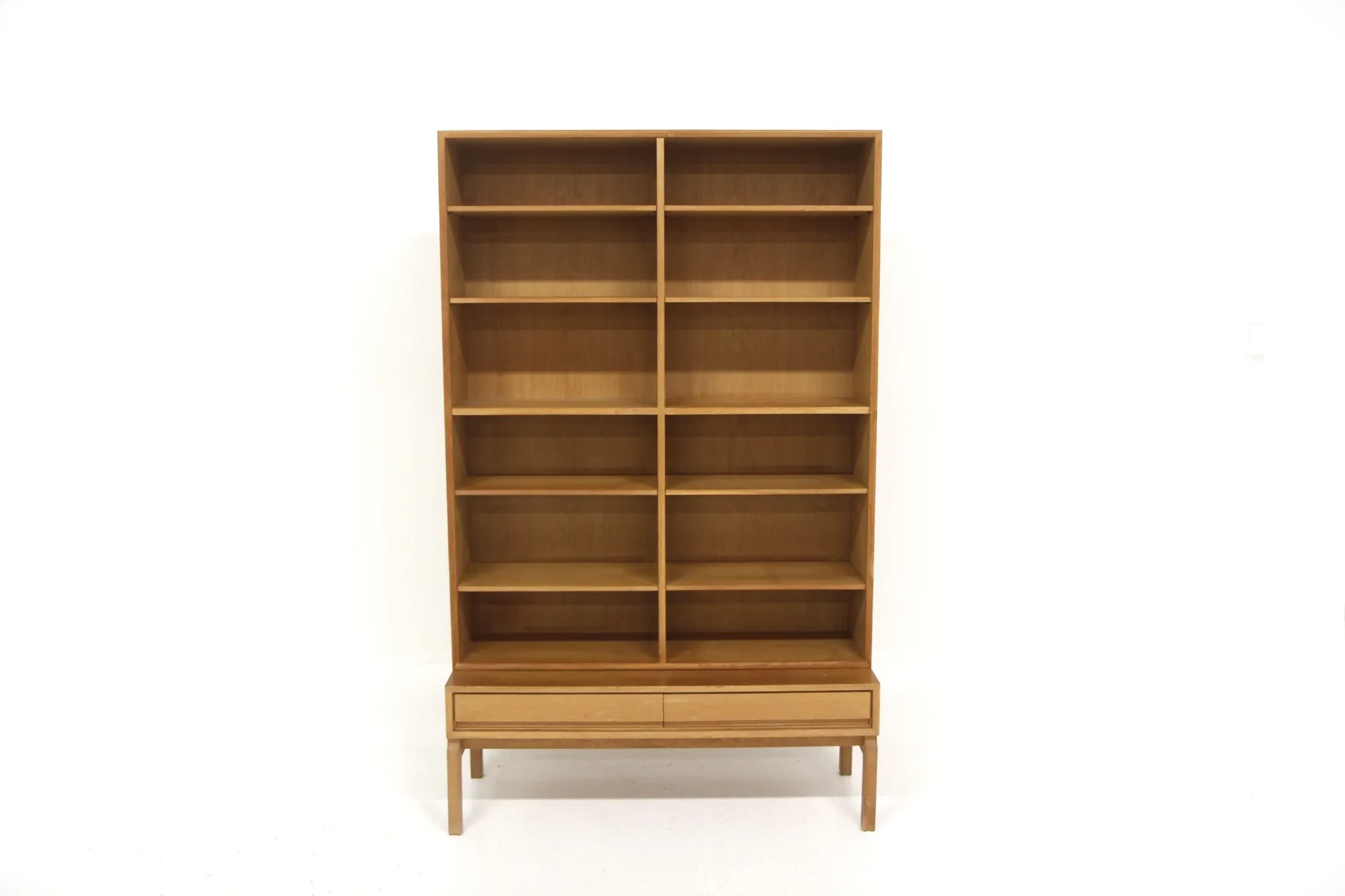 Scandinavian oak library "MTP", Marian Grabinski, IKEA, Sweden, 1960
