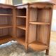 Etagère d’angle vintage en bois – esprit campagne chic