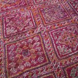Vintage Moroccan Rug 203 x 340 cm - Moroccan Rug Purple - Berber rug Old