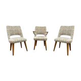 Set of 3 chairs G- Möbel Sweden in teak 1960s