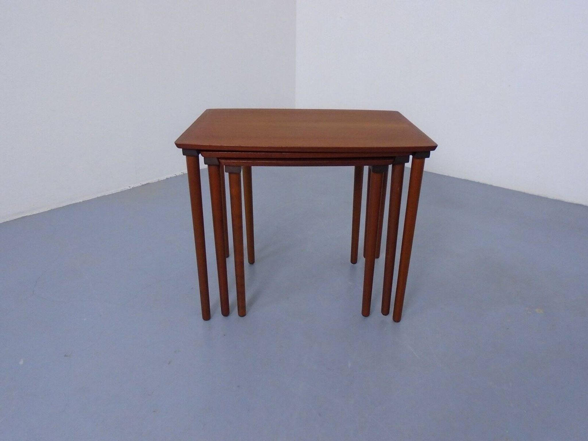Danish Teak Nesting Tables from Møbelintarsia, 1960s, Set of 3