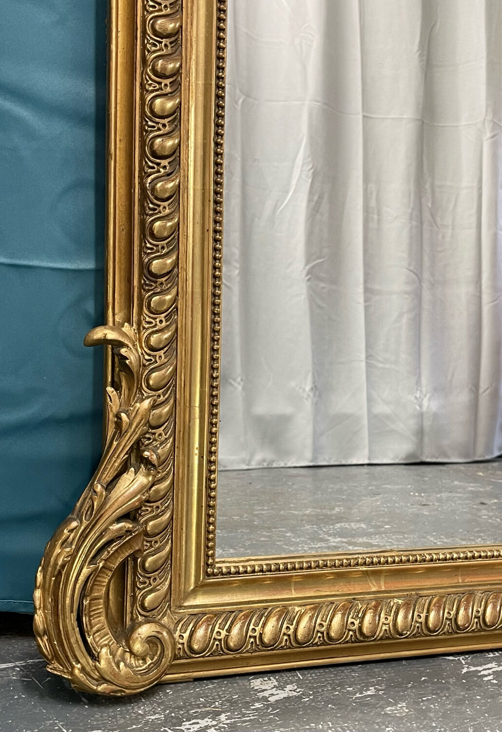 Mirror 151x108 cm old louis XV era Napoleon III