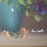 Peinture a l'huile signé