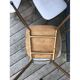 Lot of 4 vintage chairs from the 1960s