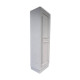 White 2-door bonnet cabinet