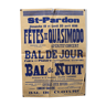 Poster "Feasts of Quasimodo" - Saint-Pardon - 1936