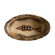 Berber terracotta centerpiece with ancient fish circa 1950