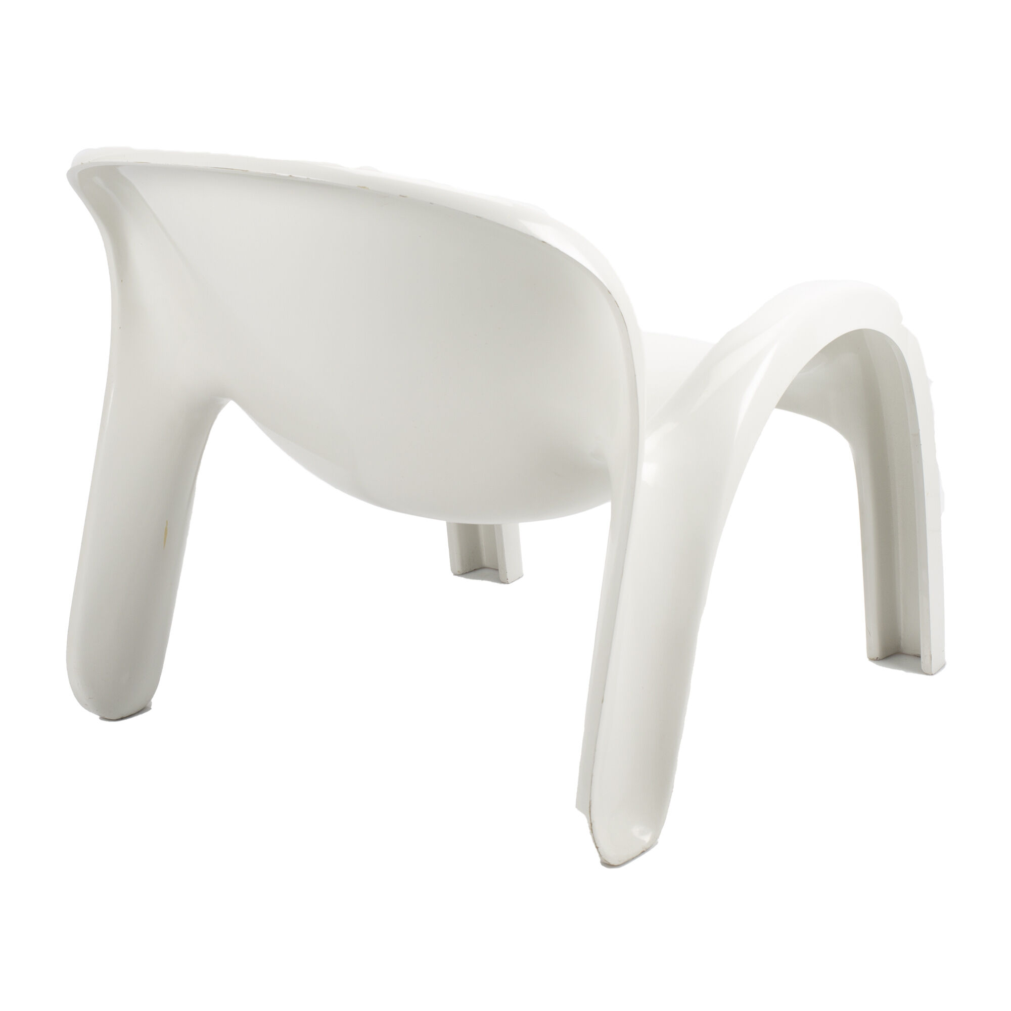 White GN2 armchair by Peter Ghyczy for Reuter's Form and Life