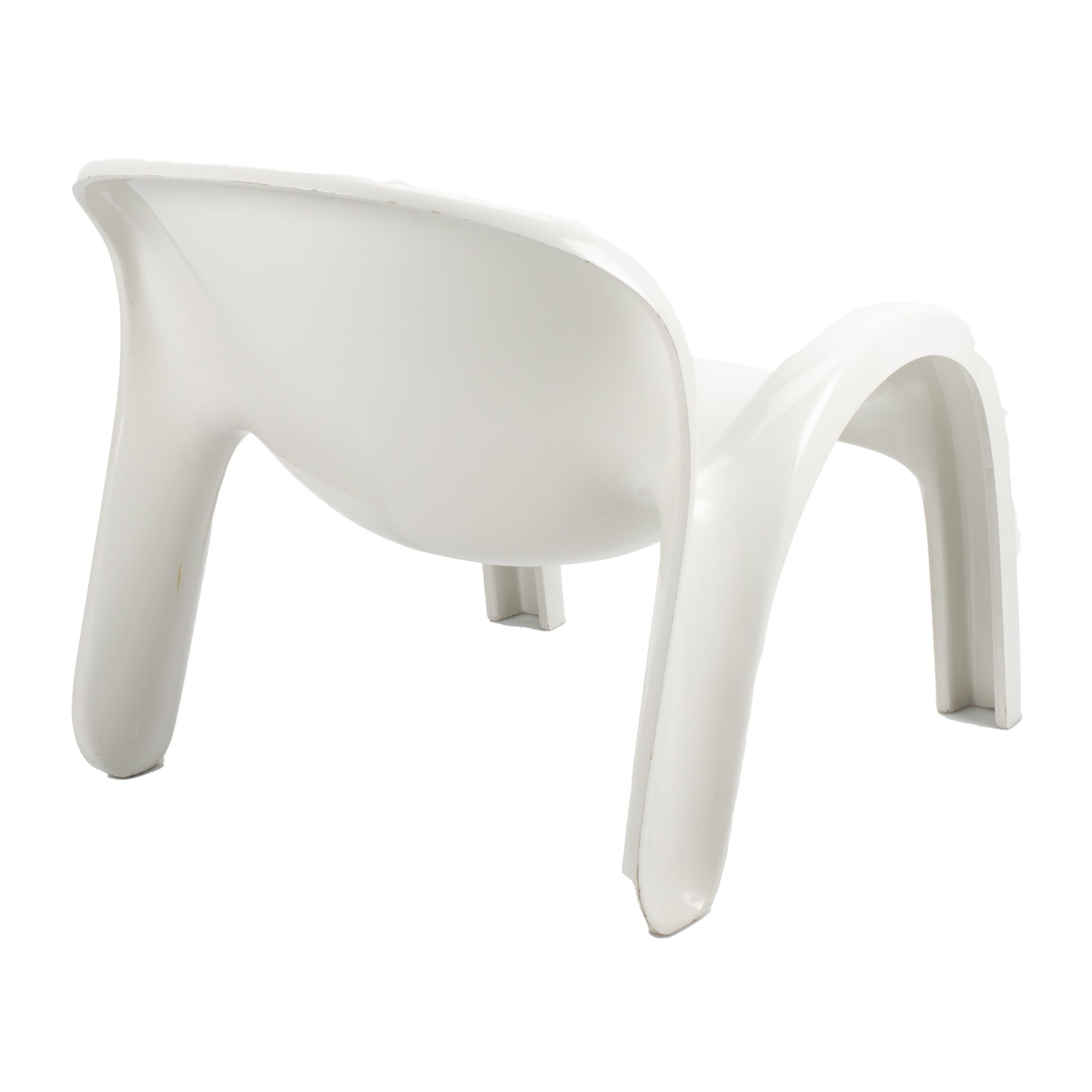 White GN2 armchair by Peter Ghyczy for Reuter's Form and Life