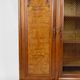 Art Deco showcase bookcase in carved walnut, France, circa 1925