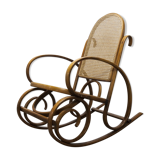 Rocking-chair Thonet 1900 cannage