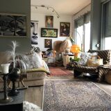 Oriental wool carpet 95x176cm