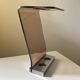 Roche Bobois designer umbrella stand in smoked plexiglass